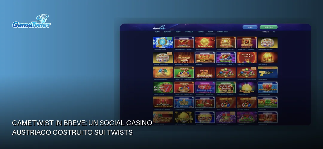 Gametwist promotional banner