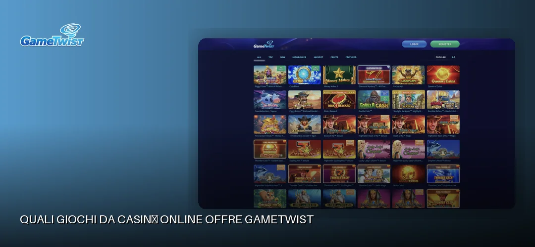 Gametwist promotional banner